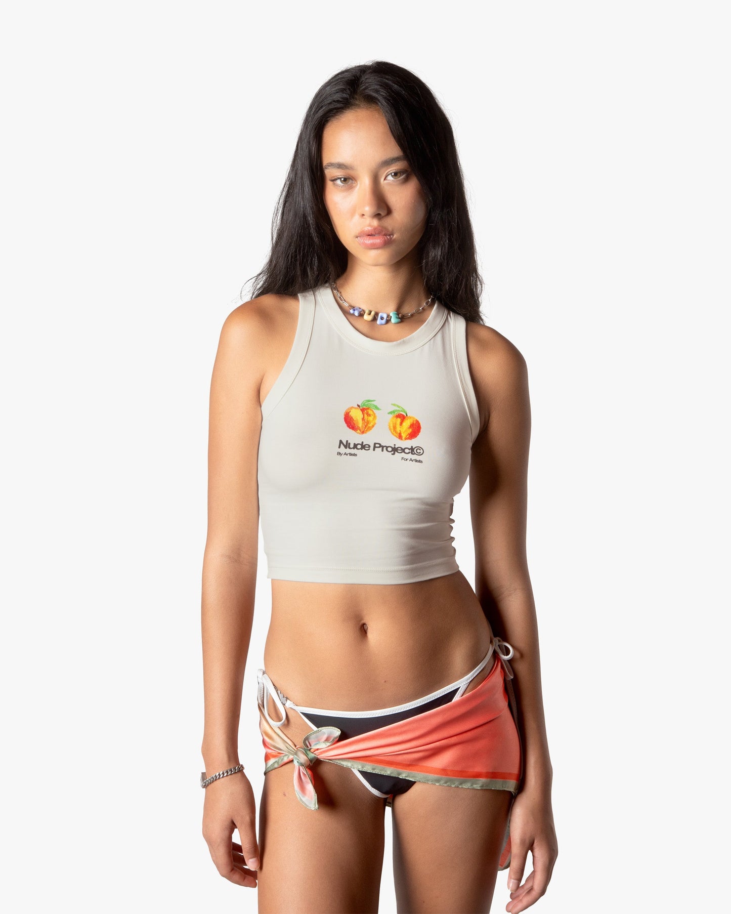 Pessego Tank Top Off-White