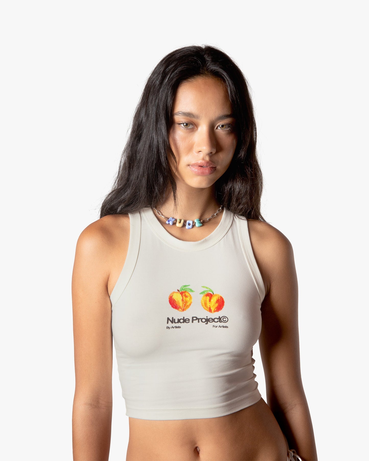 Pessego Tank Top Off-White