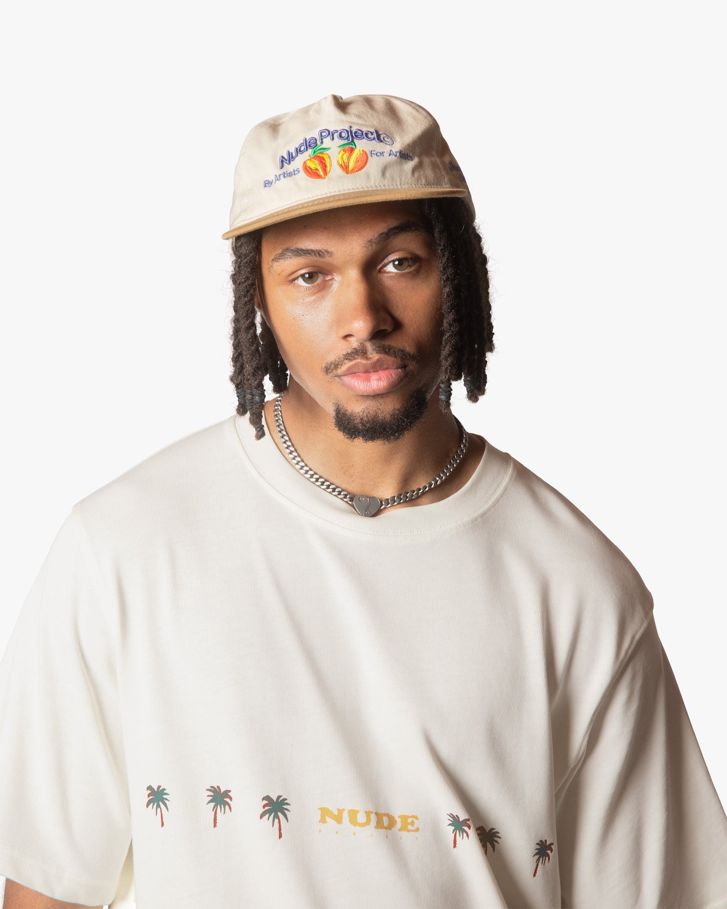 Peach Cap Off-White