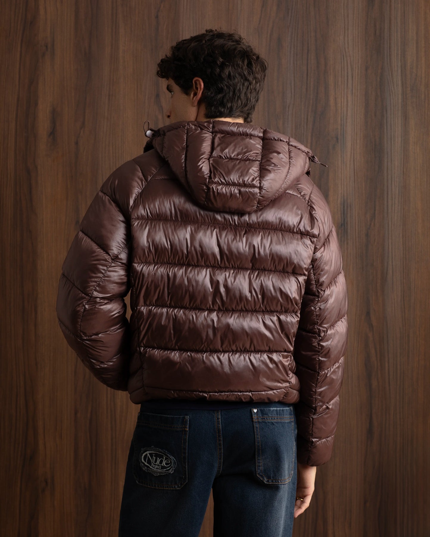 Iconic Puffer Jacket Brown
