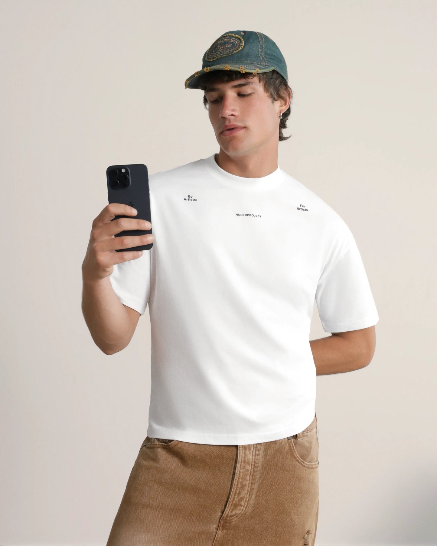 Fine Art Tee White