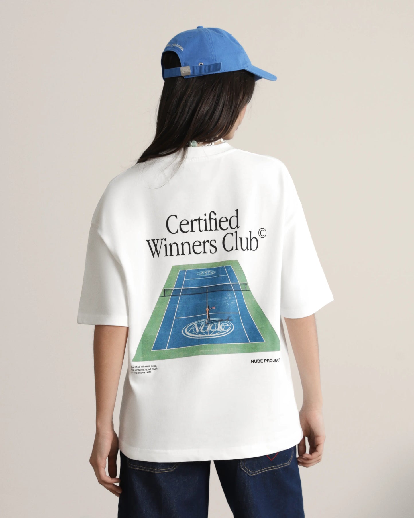 Tennis Tee White