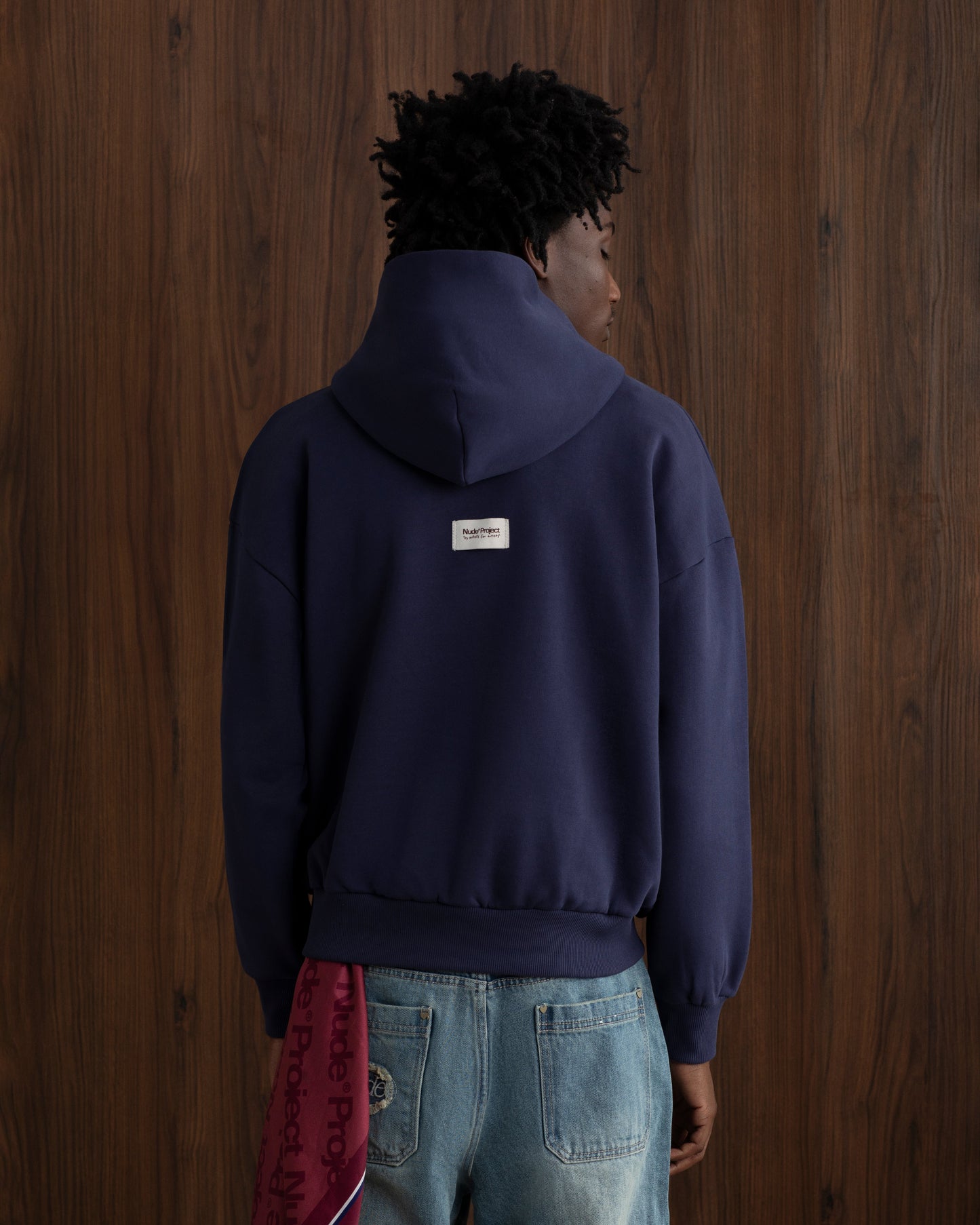 Origins Hoodie Navy