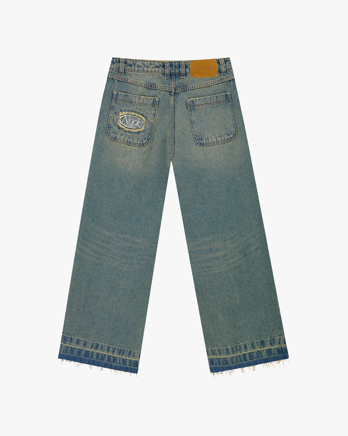 Old baggy demin dirty wash