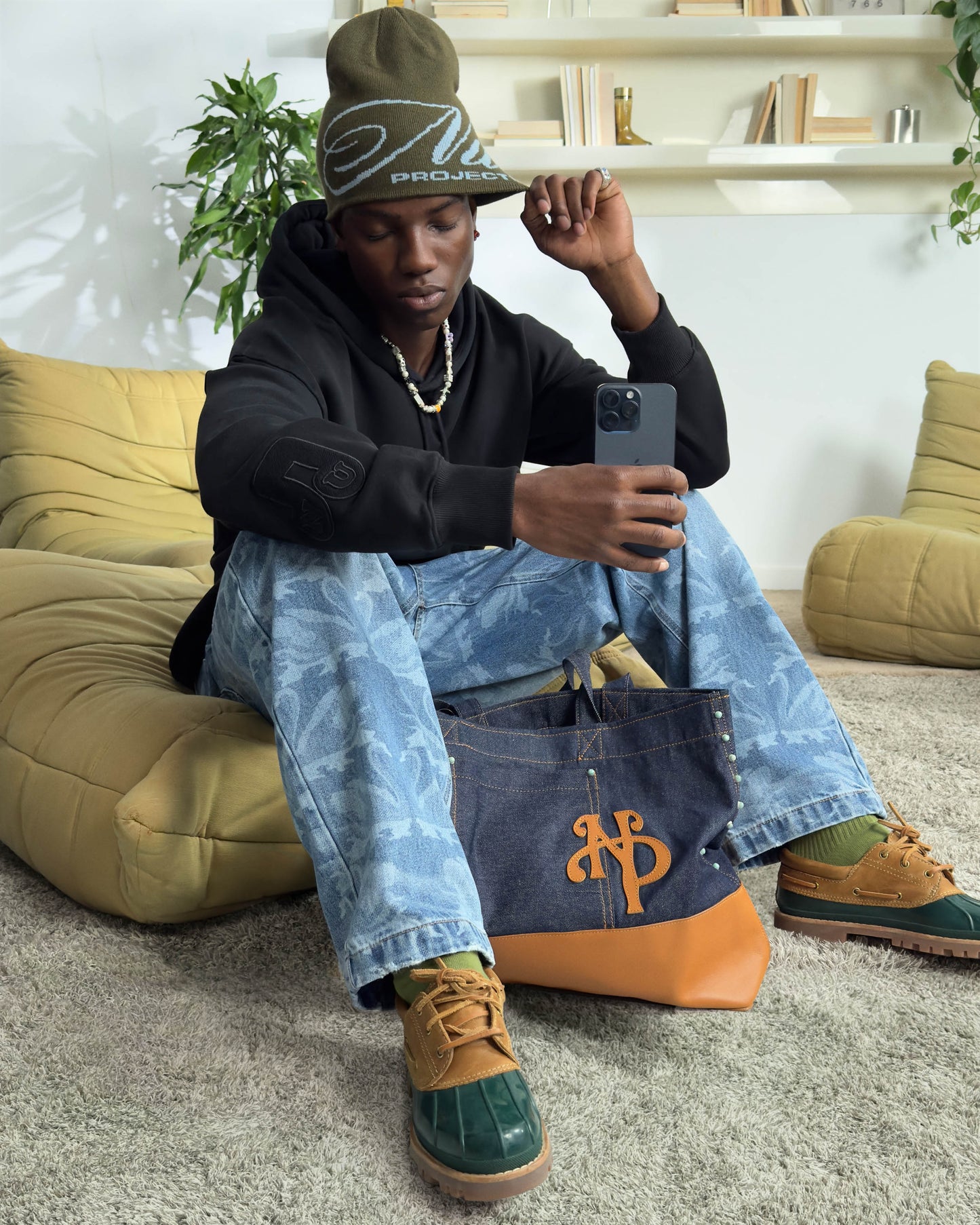 Allday Shopper Bag Denim
