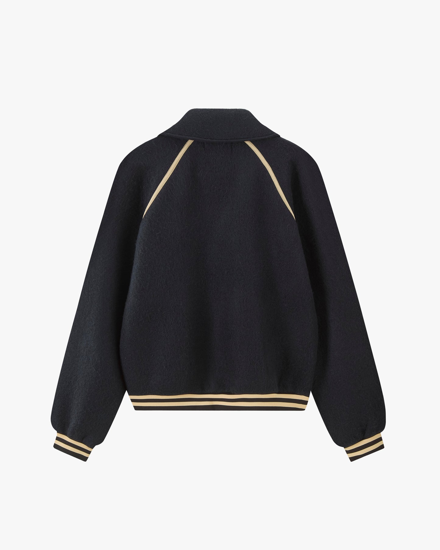 Teddy Quarter-Zip Polar Black