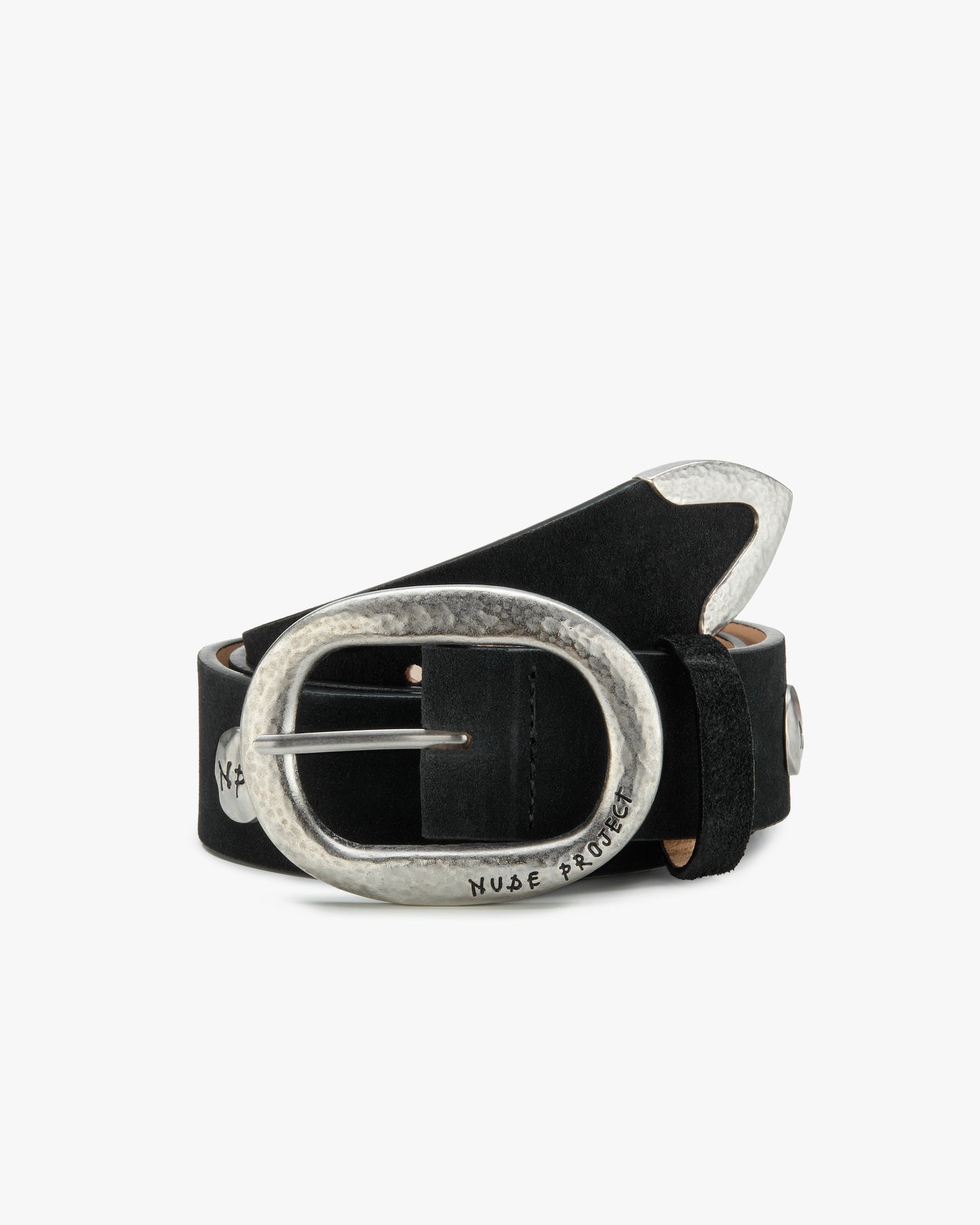 Suede Belt Black