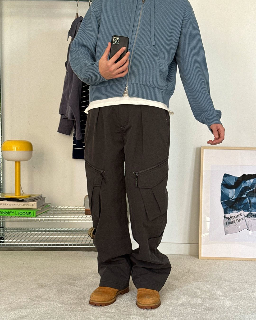 Army Cargo Pants Ash