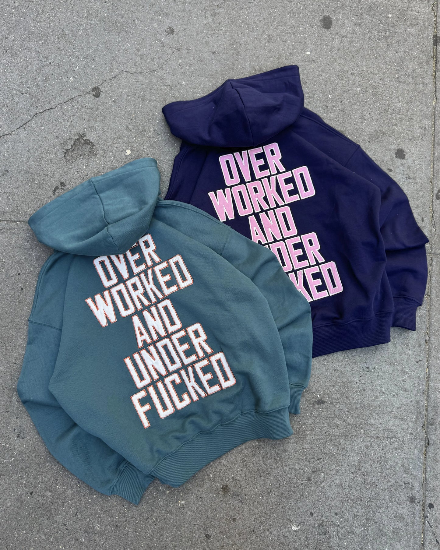 OWUF Hoodie Navy