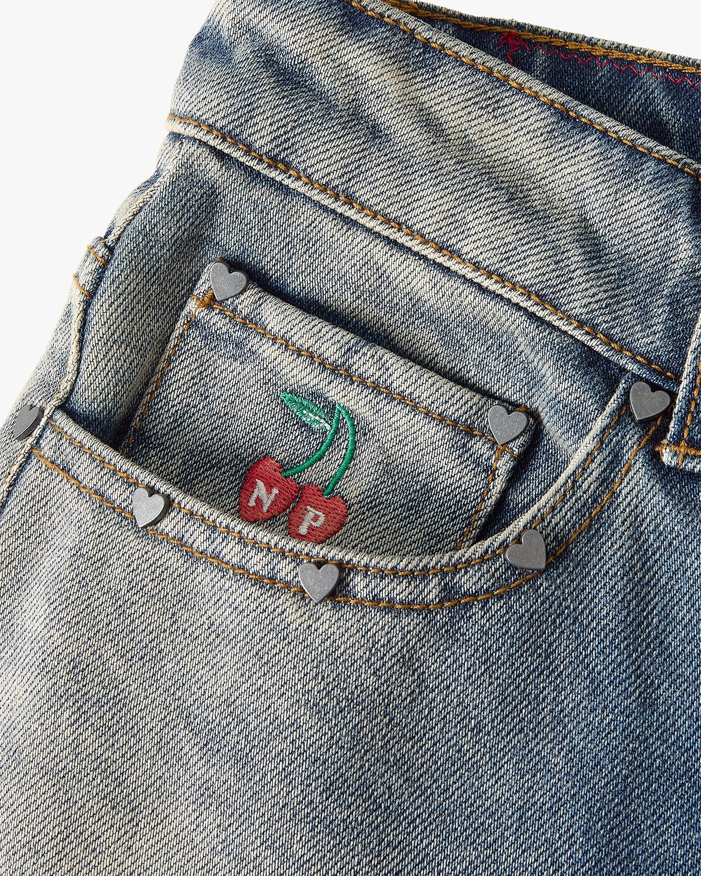 Denim Shorts Tachas