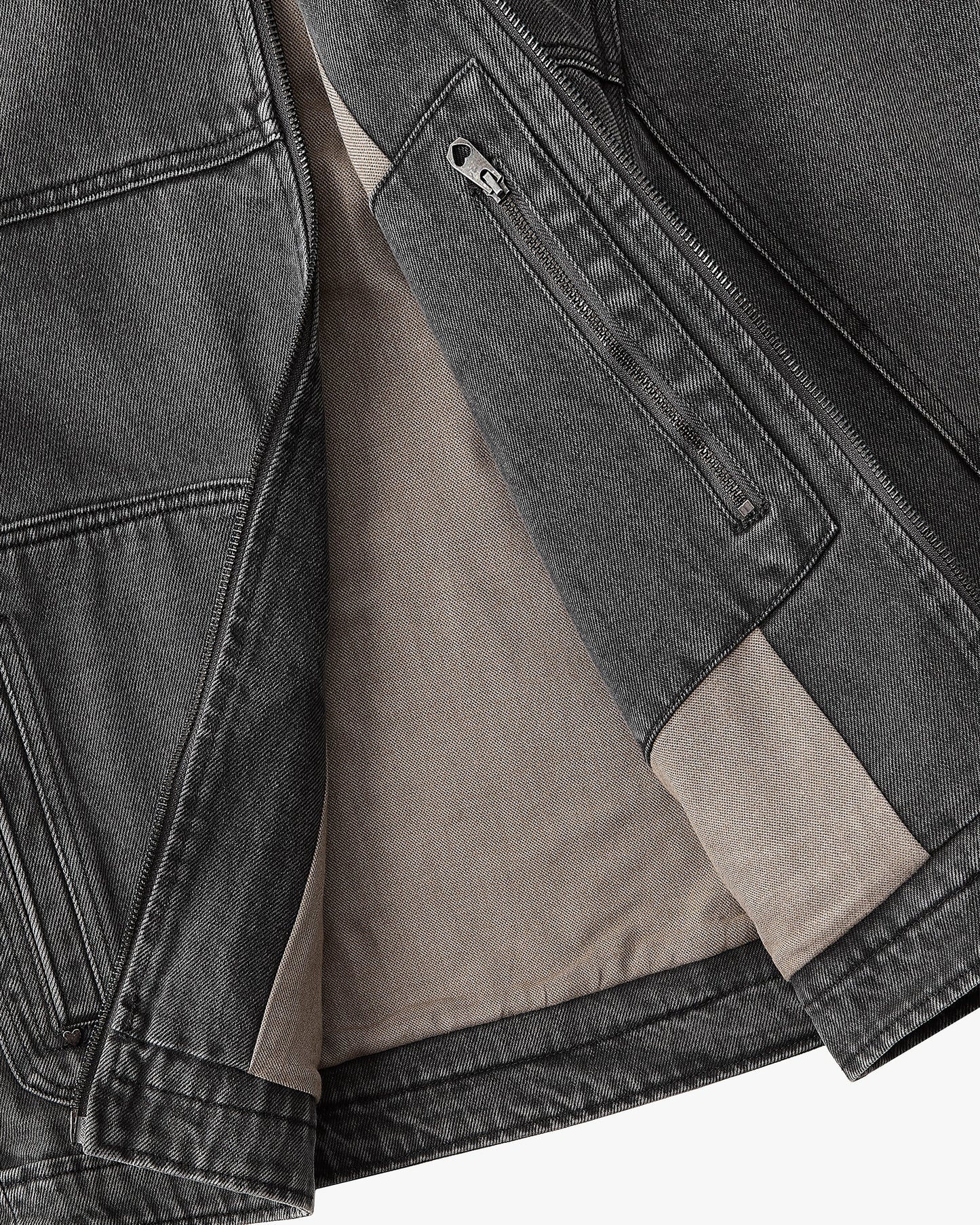 Trucker Denim Jacket Black