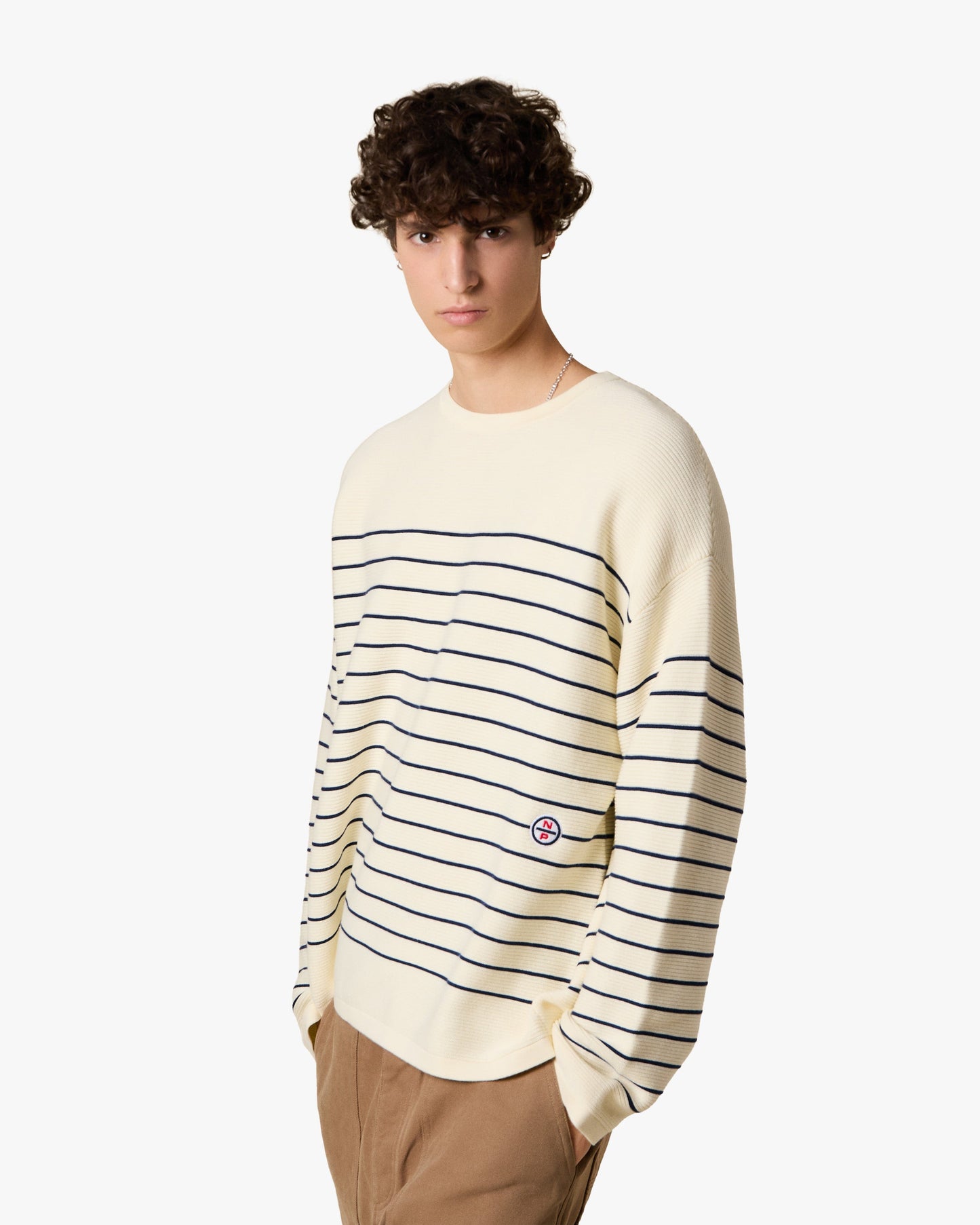 Nautica Sweater Marshmallow