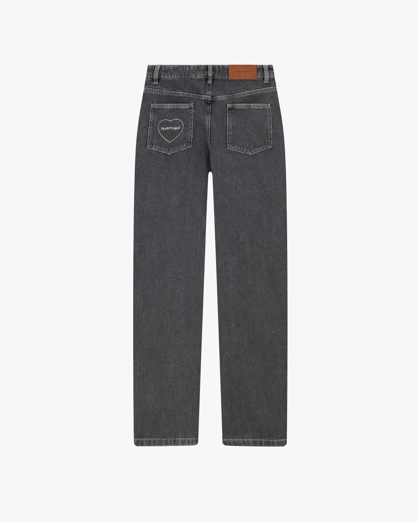 Basic Straight Jeans Black
