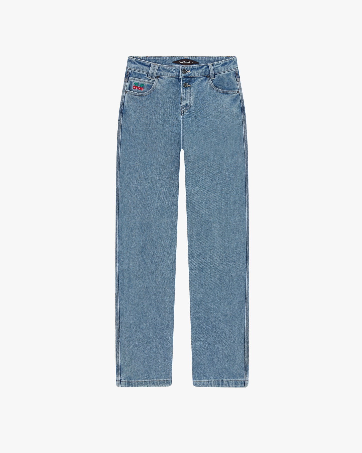 Basic Straight Jeans Blue