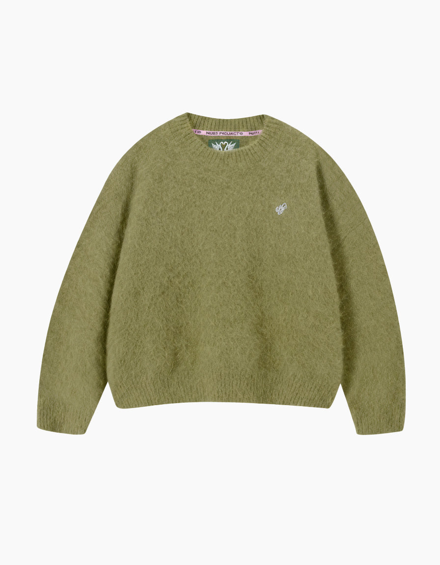 Alpaca Knit Green