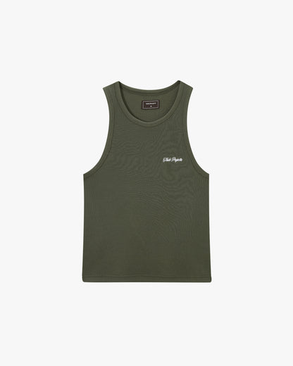 Tank Top Ss24 Green/Brown