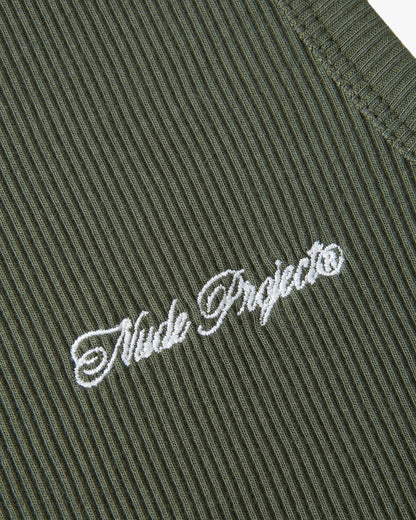 Tank Top Ss24 Green/Brown