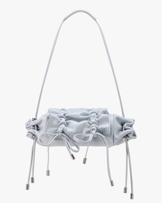 Oyster Leather Bag Blue