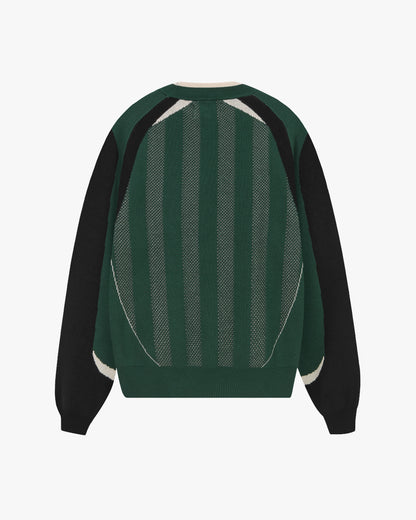 Grass Football Knit Green