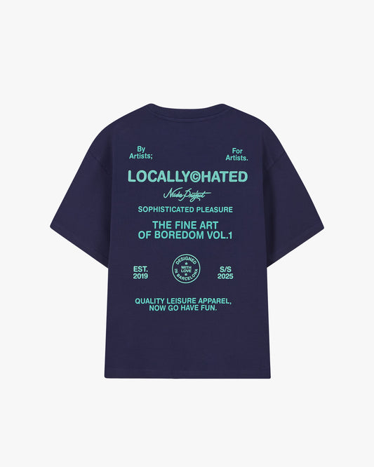 Fine Art Tee Navy