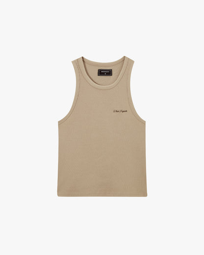 Tank Top Ss24 Beige/Ash