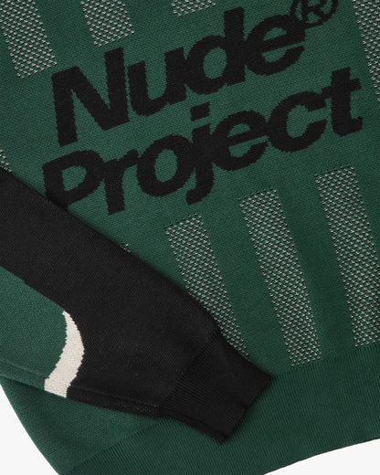 Grass Football Knit Green