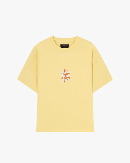 Astro Tee Pale Banana