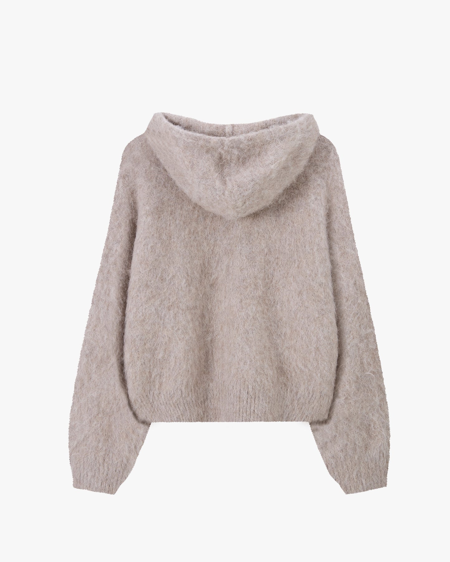 Alpachino Zip-Up Knit Beige