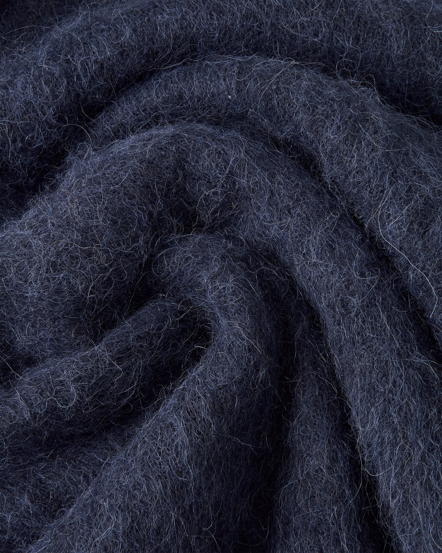 Alpachino Zip-Up Knit Navy