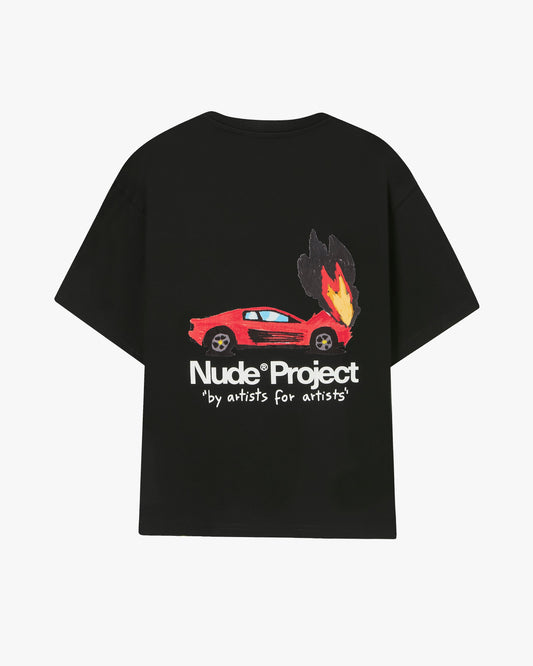 Rrari Tee Black