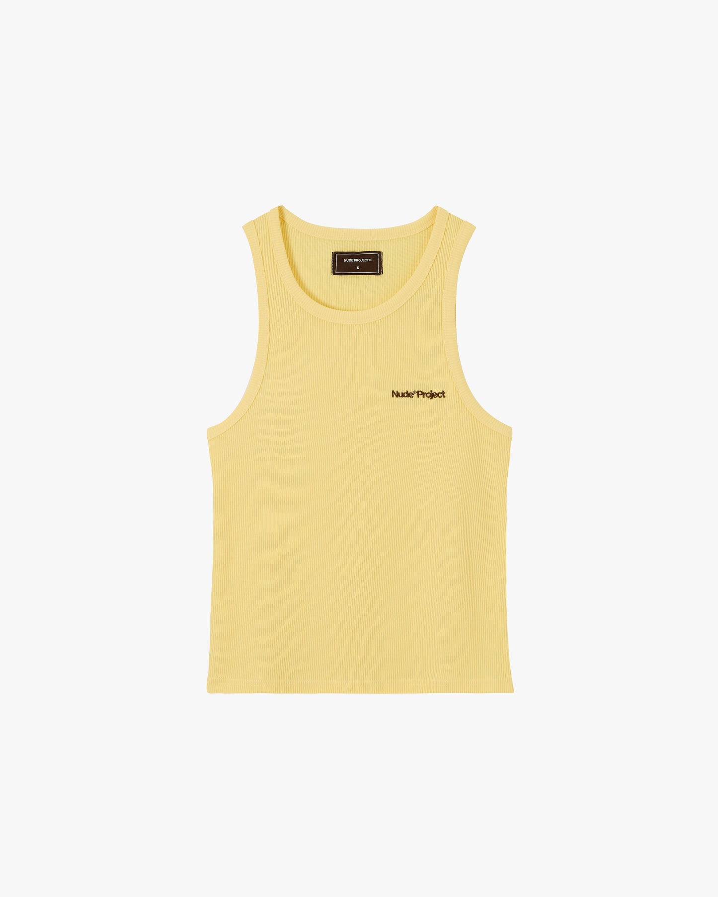Basic Tank Top Navy/Yellow