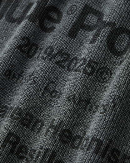Besito Knit Zip-Up Black