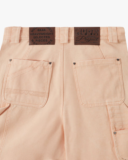 Carpenter Shorts Peach