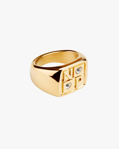 Chess Ring Gold