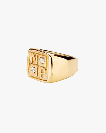 Chess Ring Gold