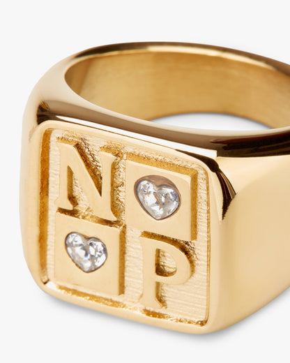 Chess Ring Gold