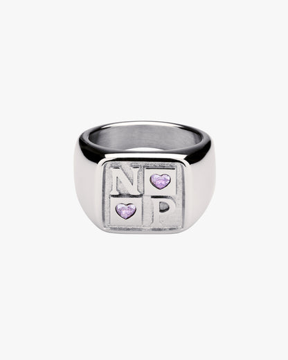 Chess Ring Silver