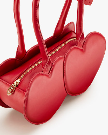 Leather Cherry Bag
