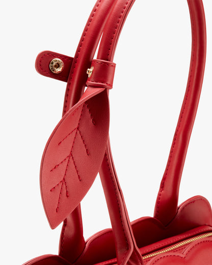 Leather Cherry Bag