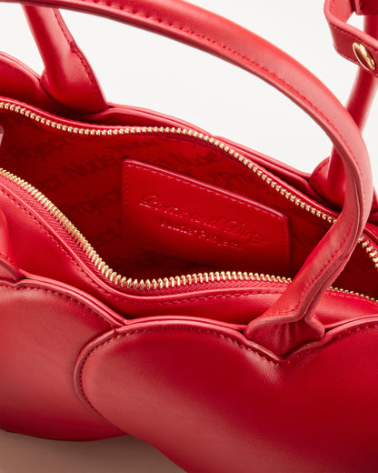Leather Cherry Bag