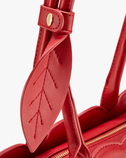 Leather Cherry Bag