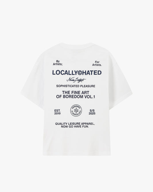 Fine Art Tee White