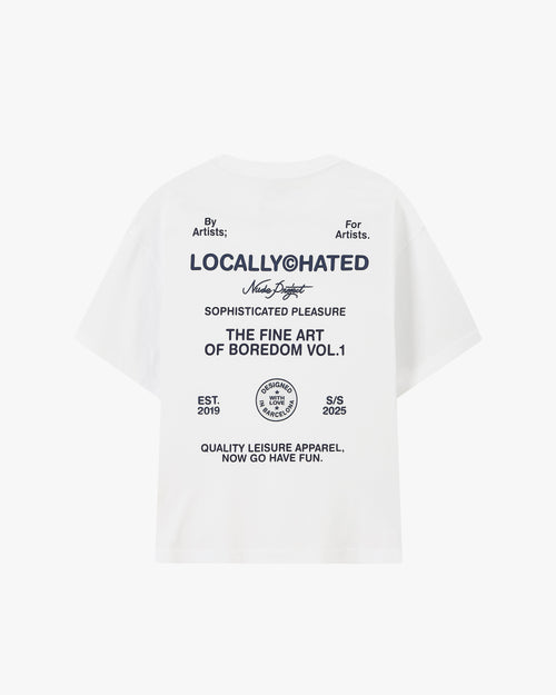 Fine Art Tee White
