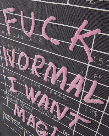 Fuck Normal Tee Ash