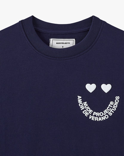 Happy Tee Navy