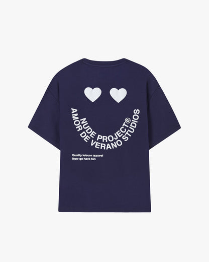 Happy Tee Navy