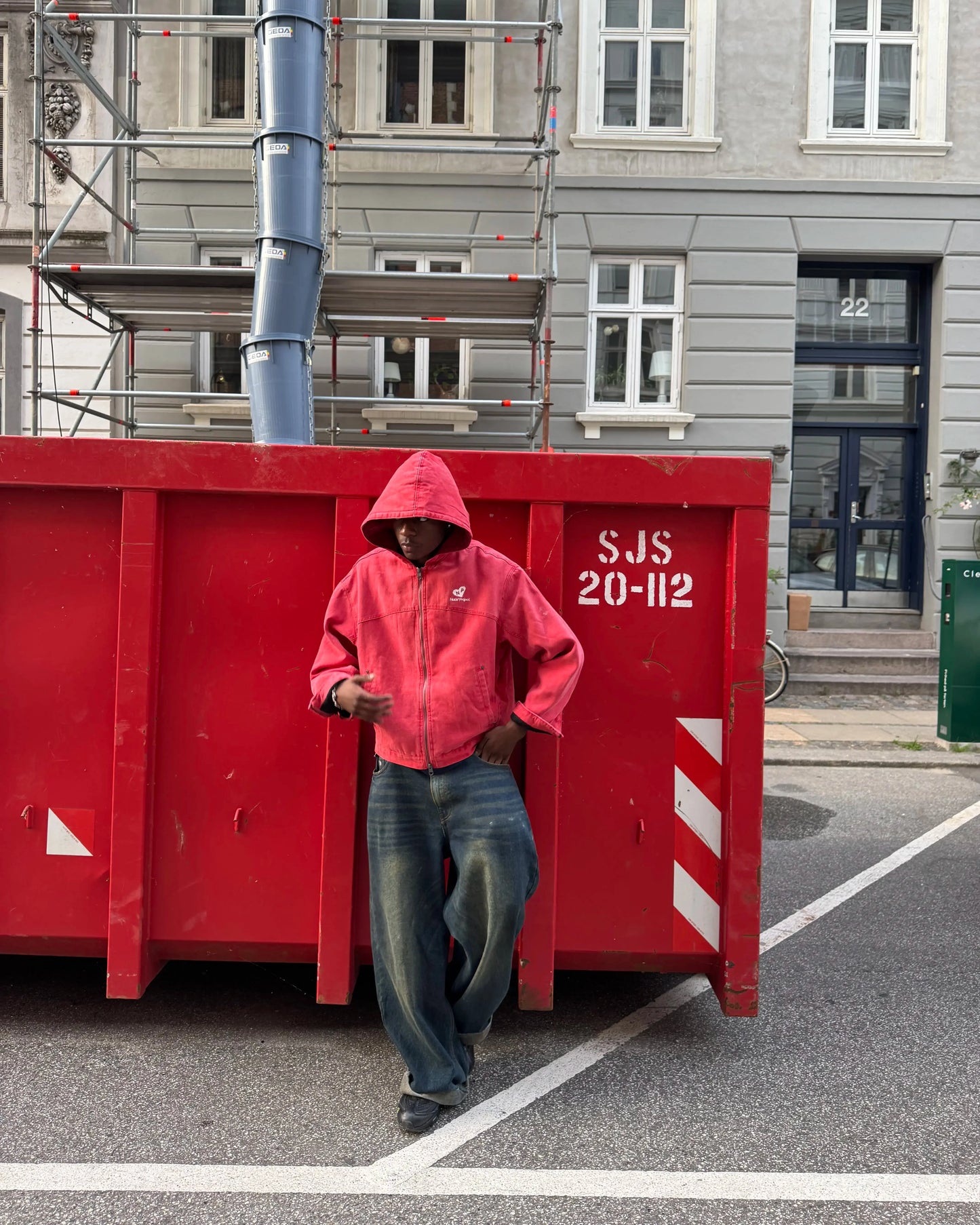 Co-Worker Jacket Canvas Red