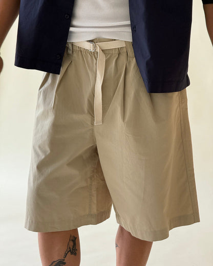 Tailoring Shorts Beige