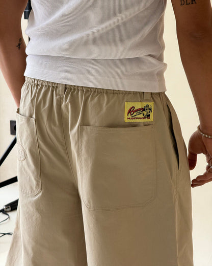 Tailoring Shorts Beige