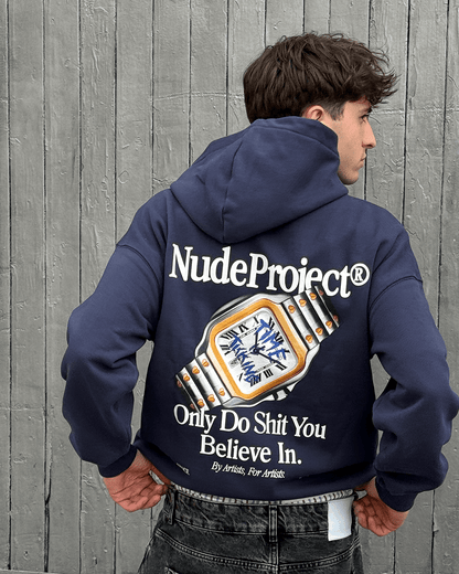 Time Hoodie Navy